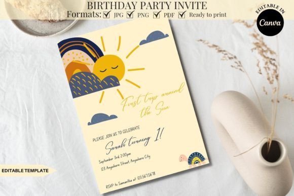 Download Printable Birthday Party Invite Template - Print Collection