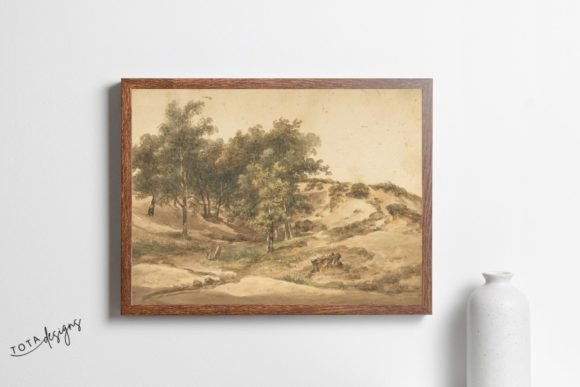 Download Vintage Landscape Printable Wall Art - Print Collection