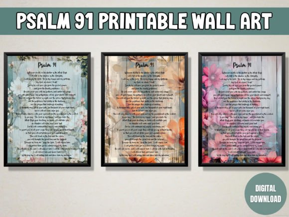 Download Psalm 91 Printable Wall Art - Print Collection